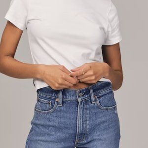 High Rise 4 Inch Mom Short